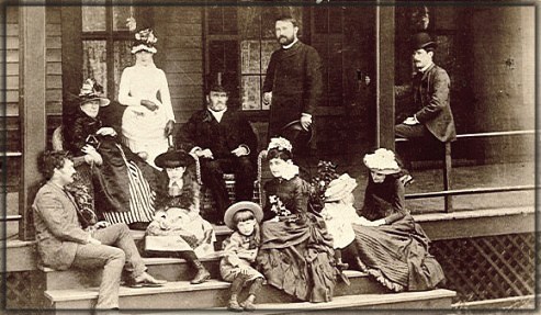 Grant and his Family - 1885