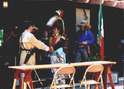 Re-enactment of Treaty Signing