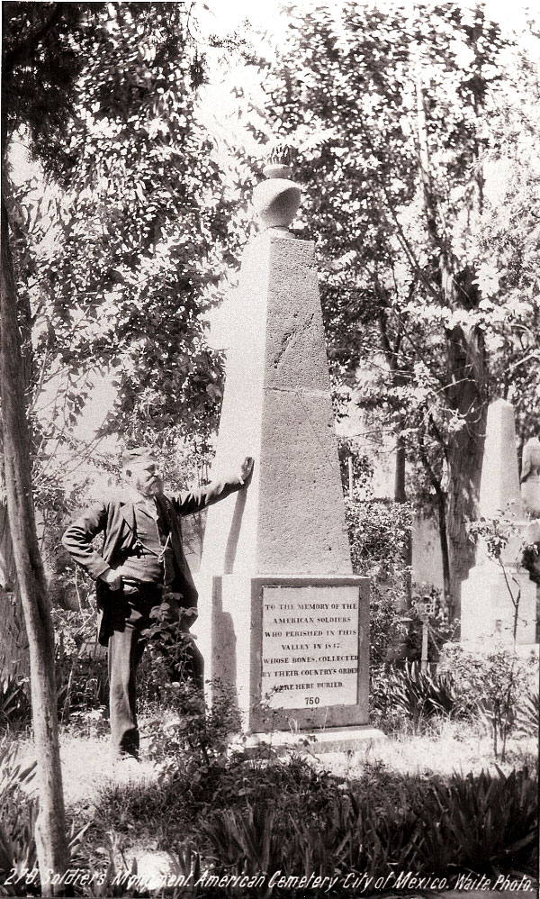 Aztec Club visits American Cemetery 1897