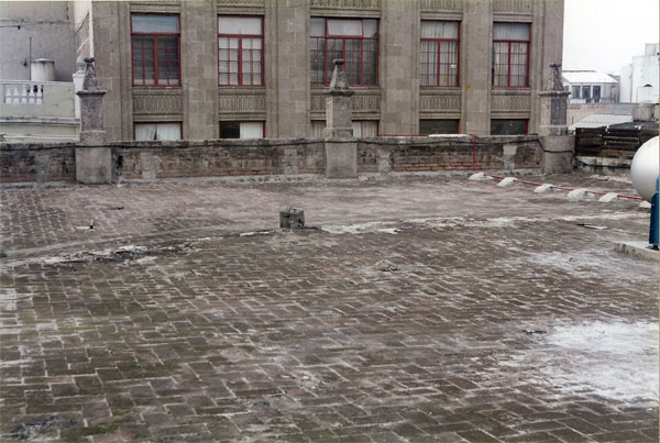 Second floor patio in 1997