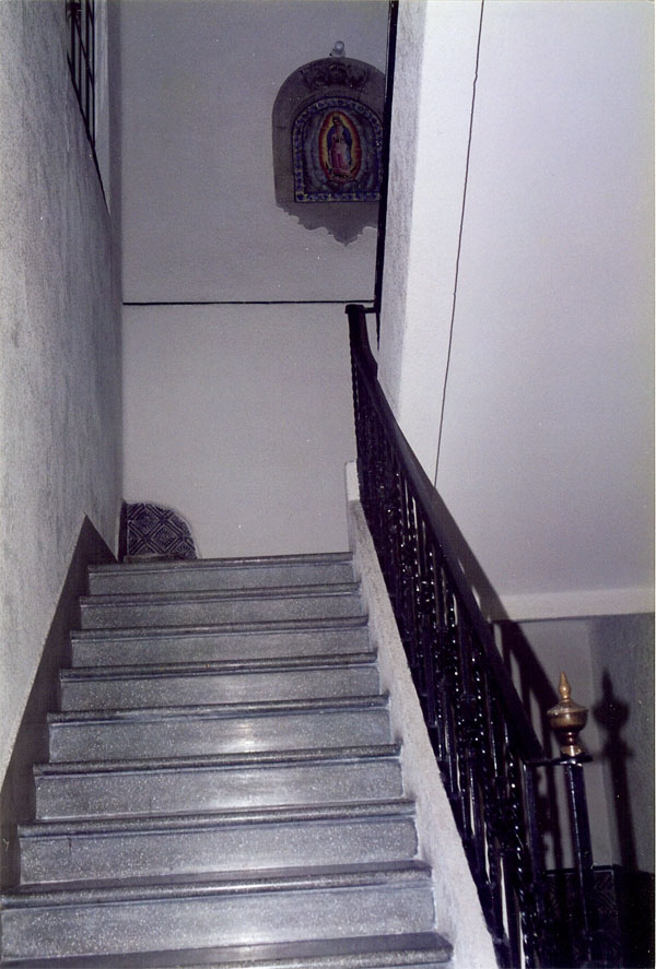 Interior of the restored building