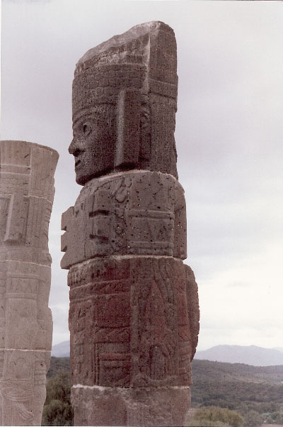 A giant at the Temple of Tiahuizcalpantecuitli